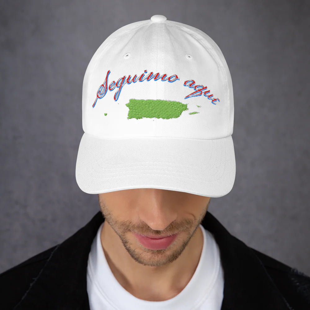 Seguimo Aquí Classic Dad Hat
