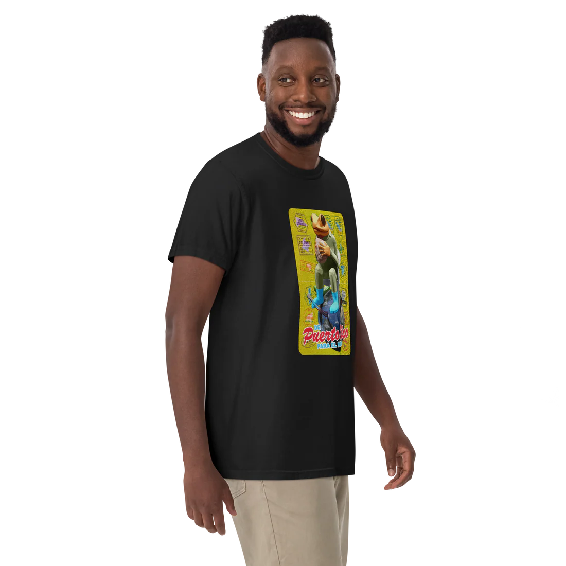 De Puerto Rico Para El Mundo Unisex Heavyweight T-Shirt