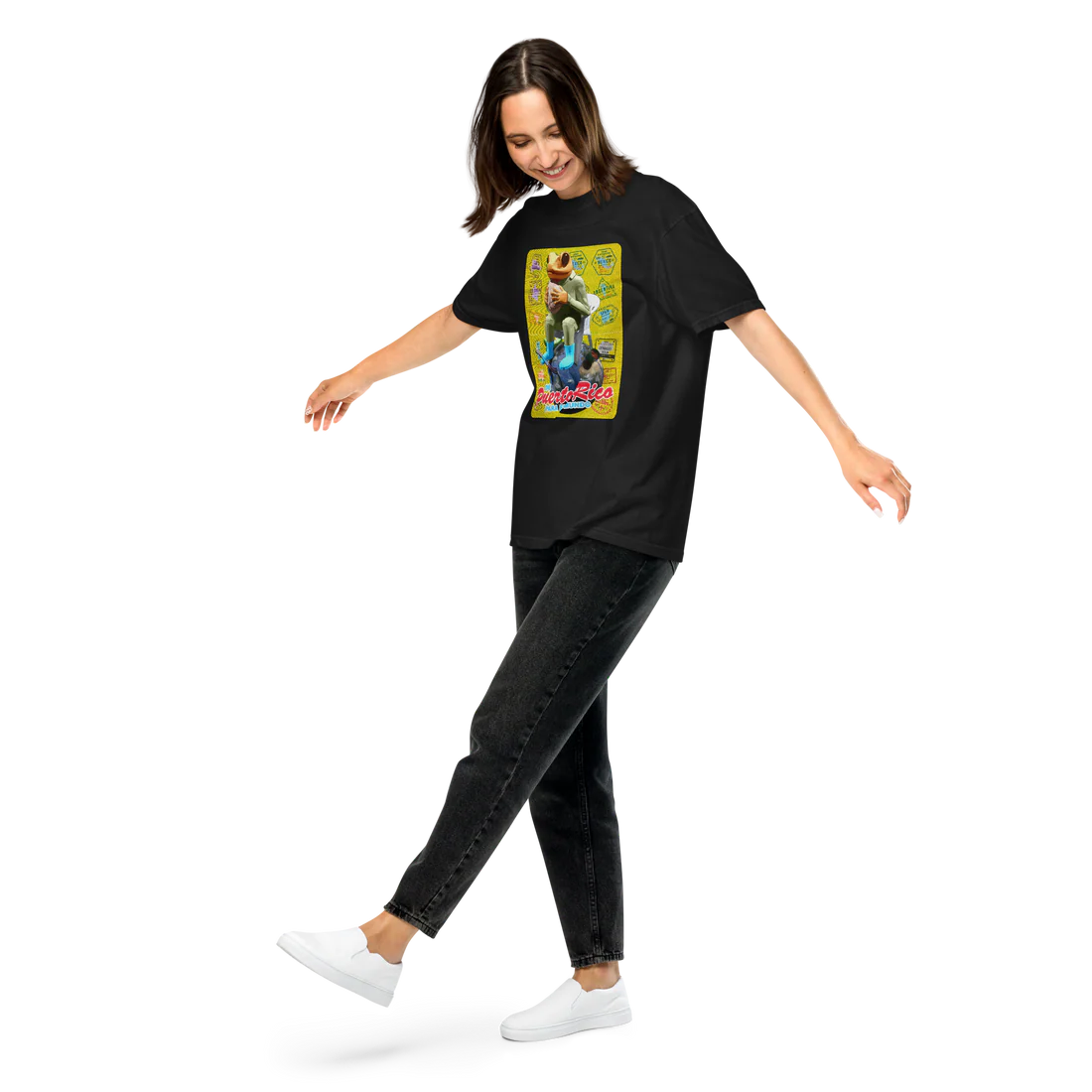 De Puerto Rico Para El Mundo Unisex Heavyweight T-Shirt